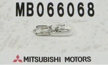 Mitsubishi MB066068 Лампа розжарювання W2W 12V 2W MB066068: Приваблива ціна - Купити в Україні на EXIST.UA!