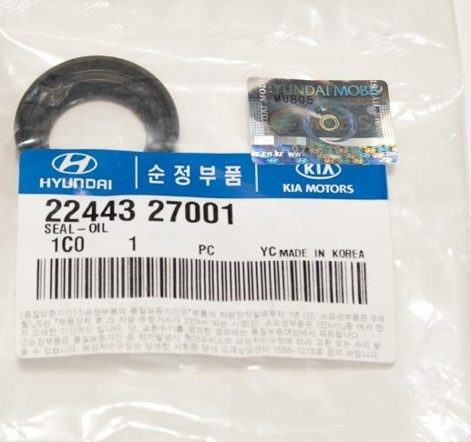 Hyundai/Kia 22443-27001 Кільце ущільнююче свічного колодязя 2244327001: Приваблива ціна - Купити в Україні на EXIST.UA!