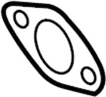 LF0740305A Mazda Прокладка выхлопной трубы