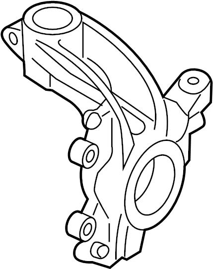 C46133031B Mazda Кулак поворотный