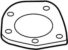 CC2934008 Mazda Кронштейн осушителя