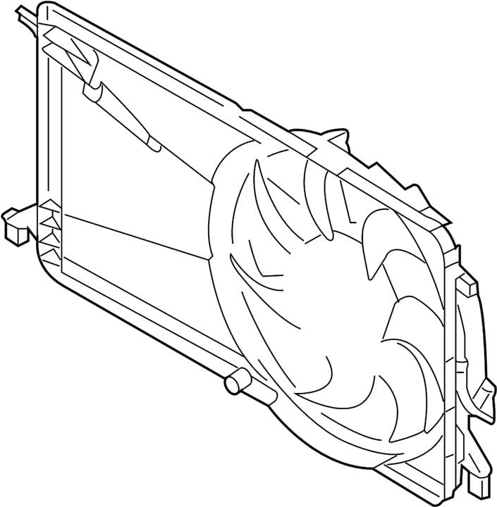 Mazda LFB7-15-210A SHROUD-RADIATOR LFB715210A: Отличная цена - Купить в Украине на EXIST.UA! LFB715210A Mazda SHROUD-RADIATOR