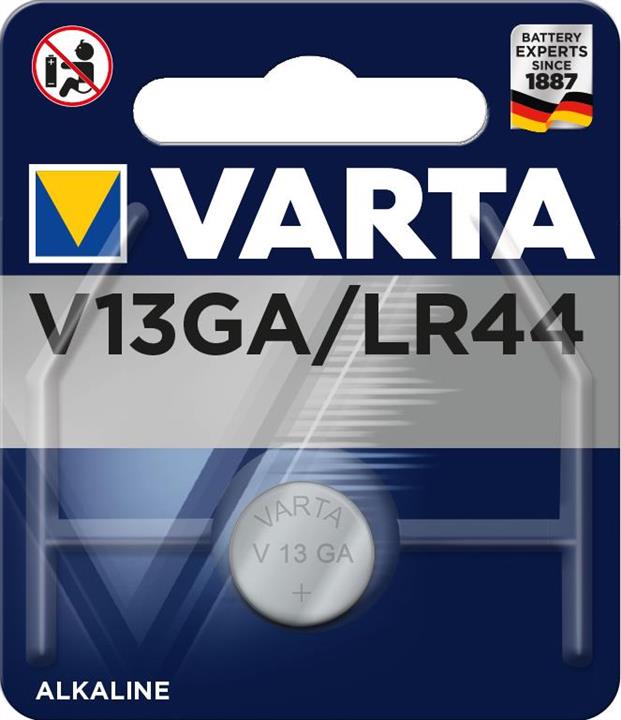 Varta 04276101401 Батарейка V 13 GA BLI 1Alkaline 04276101401: Купити в Україні - Добра ціна на EXIST.UA!