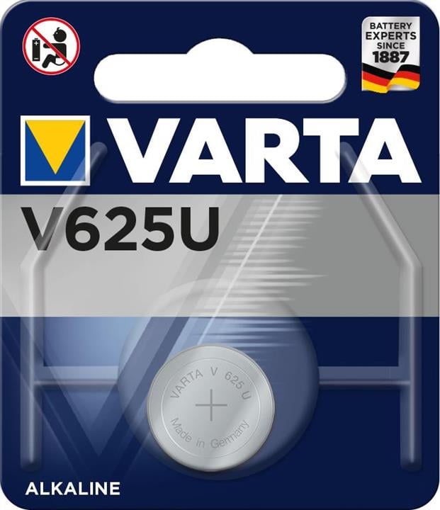 Varta 04626101401 Батарейка V625U bat(1.5B) Silver Oxide, 1шт 04626101401: Купити в Україні - Добра ціна на EXIST.UA!