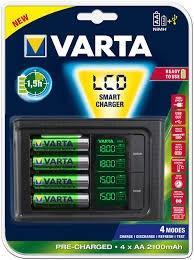 Varta 57674101441 Зарядний пристрій VARTA LCD SMART CHARGER 57674101441: Купити в Україні - Добра ціна на EXIST.UA!