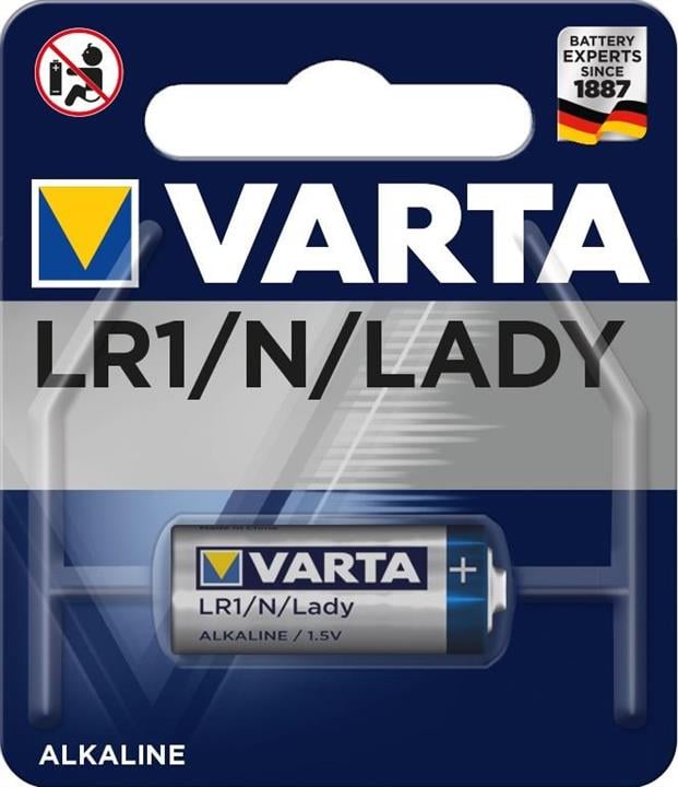 Varta 04001101401 Батарейка LR 1 BLI 1 Alkaline 04001101401: Купити в Україні - Добра ціна на EXIST.UA!