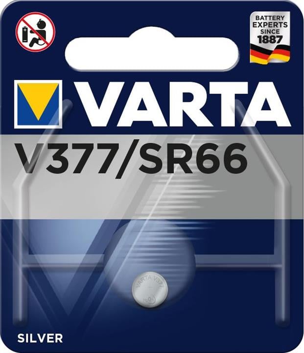 Varta 00377101401 Батарейка V 377 Watch 00377101401: Купити в Україні - Добра ціна на EXIST.UA!