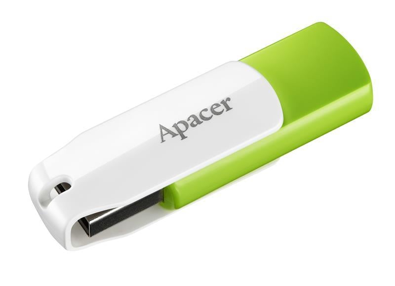 Apacer AP64GAH335G-1 Накопичувач Flash Apacer USB 2.0 AH335 64Gb green AP64GAH335G1: Купити в Україні - Добра ціна на EXIST.UA!
