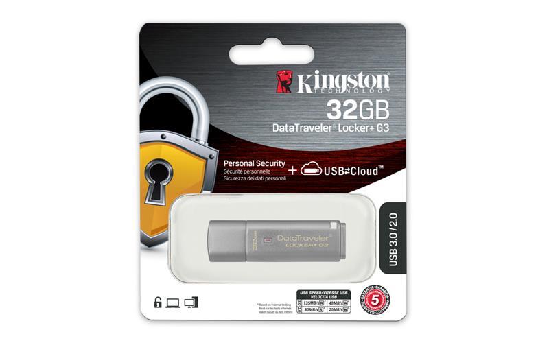 Kingston DTLPG3/32GB Накопичувач Kingston 32GB USB 3.0 DT Locker + G3 Metal S DTLPG332GB: Купити в Україні - Добра ціна на EXIST.UA!