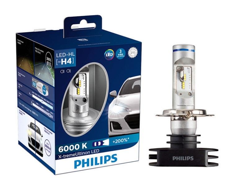 Philips 12953BWX2 Лампи світлодіодні комплект Philips X-TremeUltinon LED H4 12V 9,3W 6300K (2 шт.) 12953BWX2: Купити в Україні - Добра ціна на EXIST.UA!