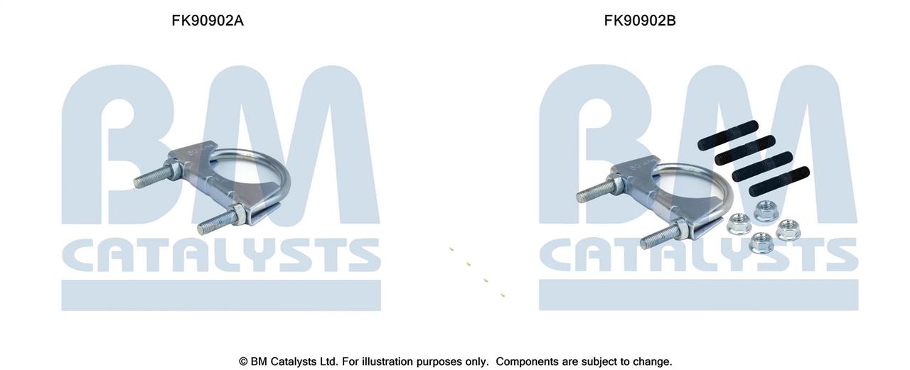 BM Catalysts FK90902 Комплект для монтажу, каталізатор FK90902: Купити в Україні - Добра ціна на EXIST.UA!