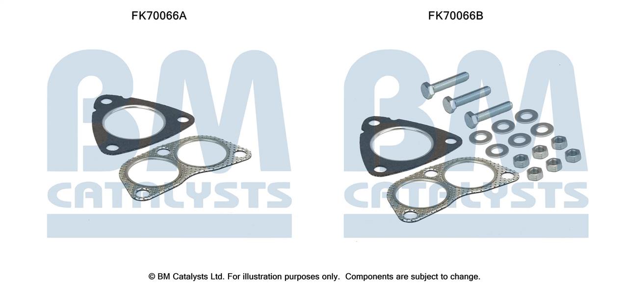 FK70066 BM Catalysts Комплект монтажный крепежей выхлопной системы