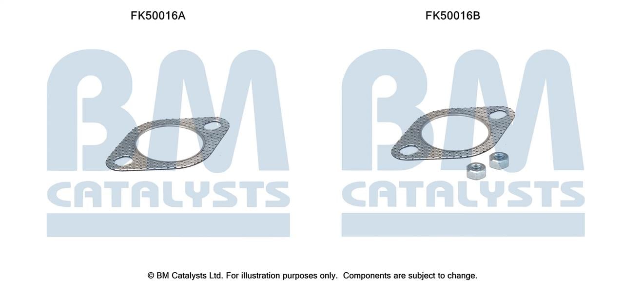 BM Catalysts FK50016 Комплект монтажний кріплень вихлопної системи FK50016: Купити в Україні - Добра ціна на EXIST.UA!