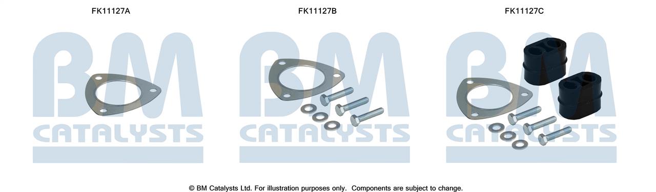 BM Catalysts FK11127 Фільтр сажевий DPF FK11127: Купити в Україні - Добра ціна на EXIST.UA!