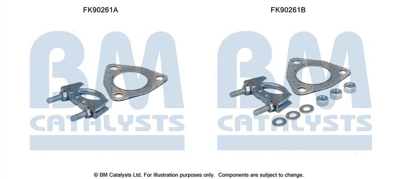 BM Catalysts FK90261 Комплект для монтажу, каталізатор FK90261: Купити в Україні - Добра ціна на EXIST.UA!