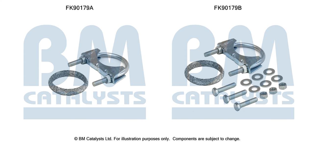 BM Catalysts FK90179 Комплект для монтажу, каталізатор FK90179: Купити в Україні - Добра ціна на EXIST.UA!
