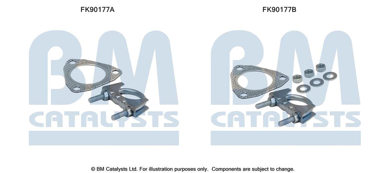 BM Catalysts FK90177 Комплект для монтажу, каталізатор FK90177: Купити в Україні - Добра ціна на EXIST.UA!