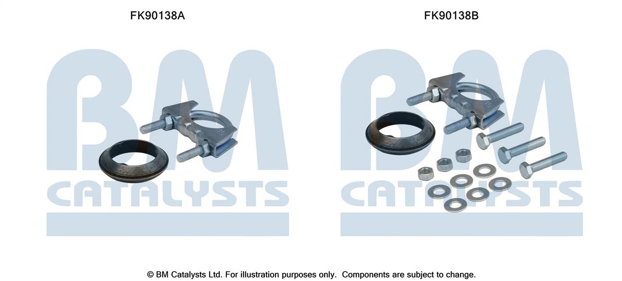 BM Catalysts FK90138 Комплект для монтажу, каталізатор FK90138: Купити в Україні - Добра ціна на EXIST.UA!