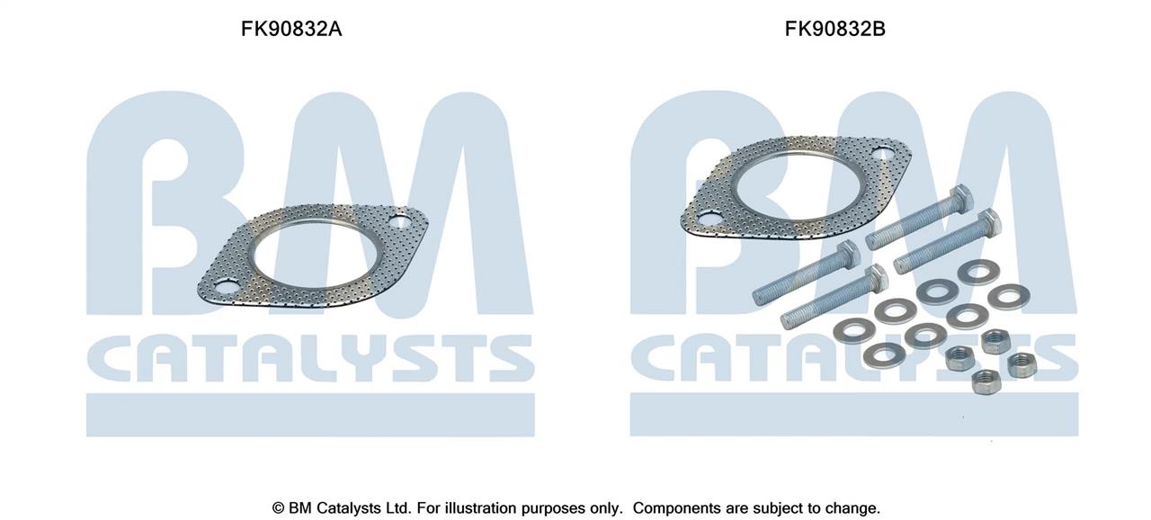 BM Catalysts FK90832 Комплект для монтажу, каталізатор FK90832: Купити в Україні - Добра ціна на EXIST.UA!