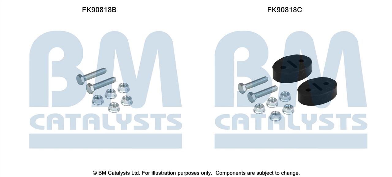 BM Catalysts FK90818 Комплект для монтажу, каталізатор FK90818: Купити в Україні - Добра ціна на EXIST.UA!