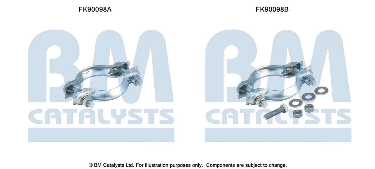 BM Catalysts FK90098 Комплект для монтажу, каталізатор FK90098: Купити в Україні - Добра ціна на EXIST.UA!