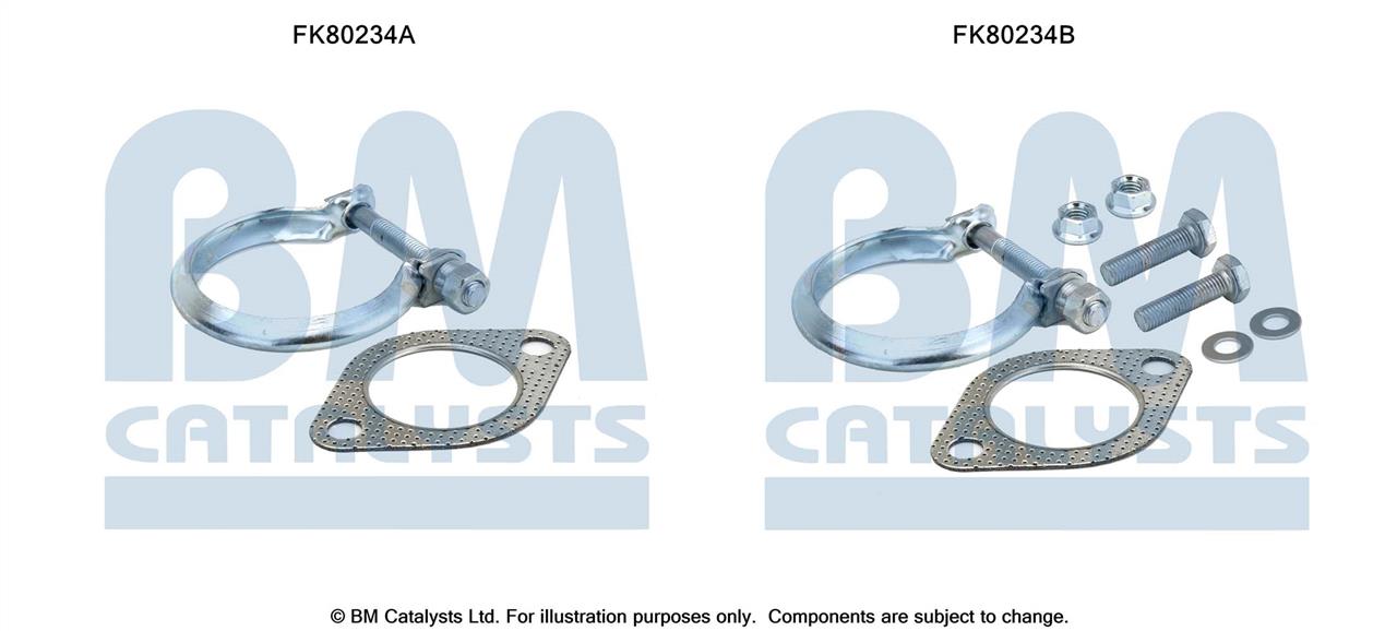 BM Catalysts FK80234 Комплект для монтажу, каталізатор FK80234: Купити в Україні - Добра ціна на EXIST.UA!