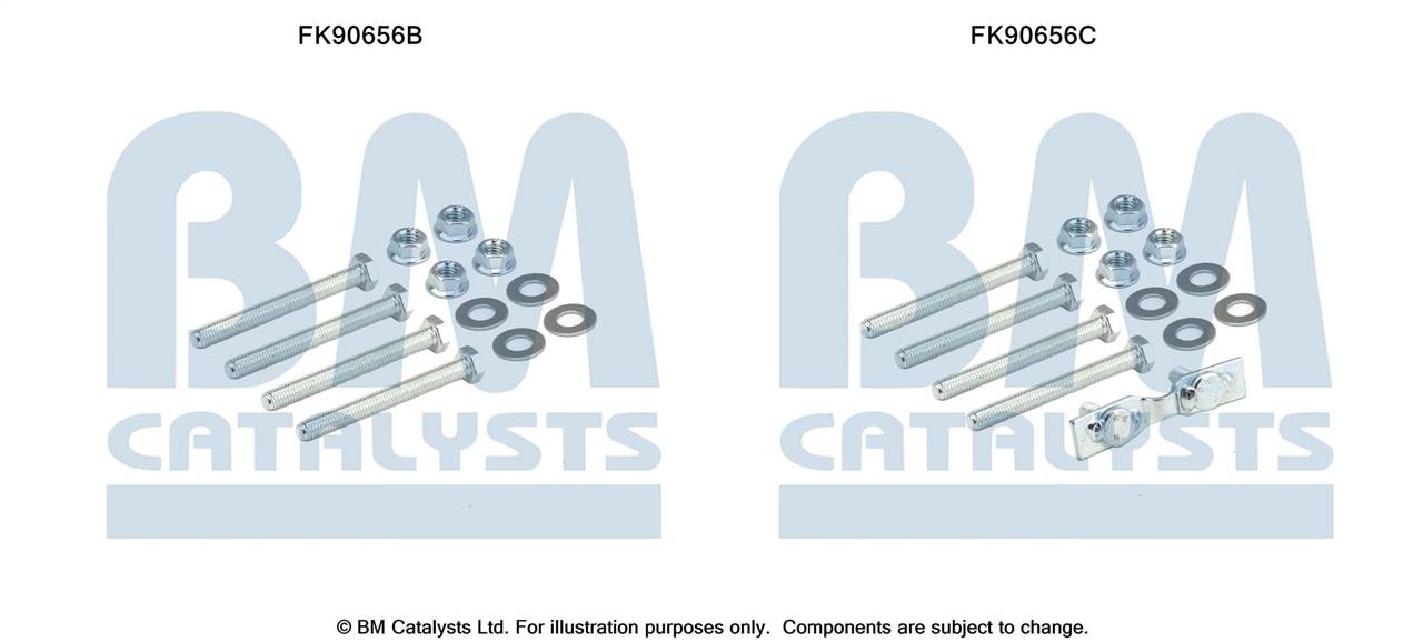 BM Catalysts FK90656 Комплект для монтажу, каталізатор FK90656: Купити в Україні - Добра ціна на EXIST.UA!