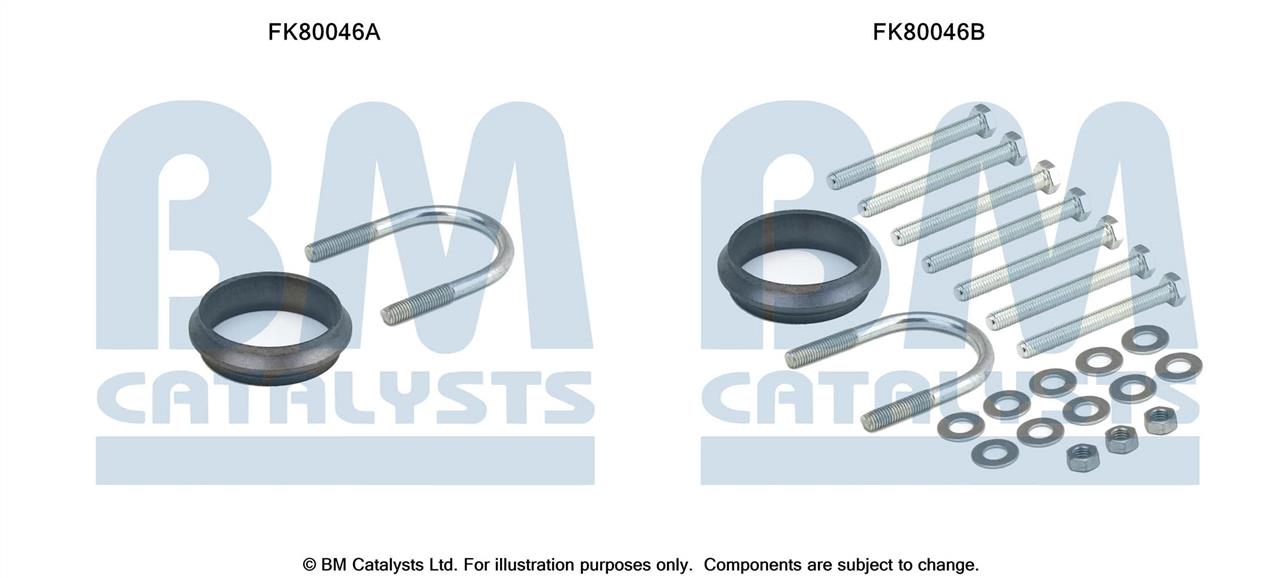 BM Catalysts FK80046 Комплект для монтажу, каталізатор FK80046: Купити в Україні - Добра ціна на EXIST.UA!