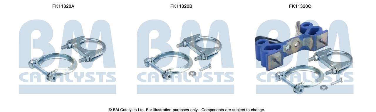 BM Catalysts FK11320 Монтажний комплект FK11320: Купити в Україні - Добра ціна на EXIST.UA!