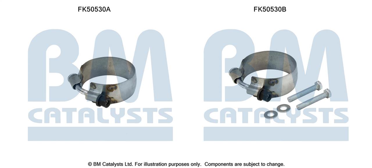 BM Catalysts FK50530 Комплект монтажний кріплень вихлопної системи FK50530: Купити в Україні - Добра ціна на EXIST.UA!