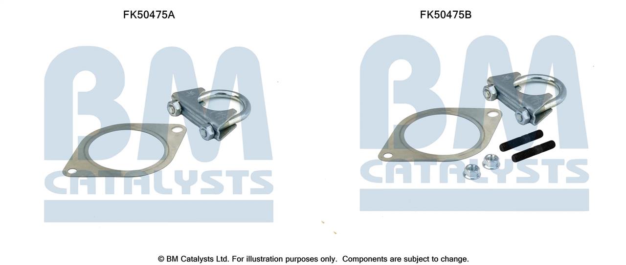 BM Catalysts FK50475 Комплект монтажний кріплень вихлопної системи FK50475: Купити в Україні - Добра ціна на EXIST.UA!