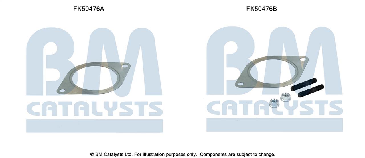 BM Catalysts FK50476 Комплект монтажний кріплень вихлопної системи FK50476: Купити в Україні - Добра ціна на EXIST.UA!