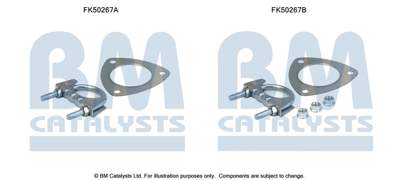 BM Catalysts FK50267 Комплект монтажний кріплень вихлопної системи FK50267: Купити в Україні - Добра ціна на EXIST.UA!