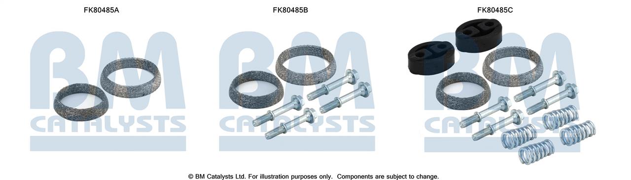 BM Catalysts FK80485 Комплект для монтажу, каталізатор FK80485: Приваблива ціна - Купити в Україні на EXIST.UA!