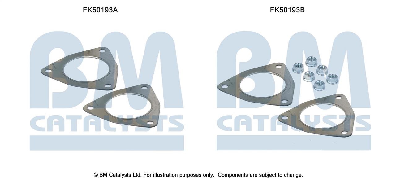 BM Catalysts FK50193 Комплект монтажний кріплень вихлопної системи FK50193: Купити в Україні - Добра ціна на EXIST.UA!