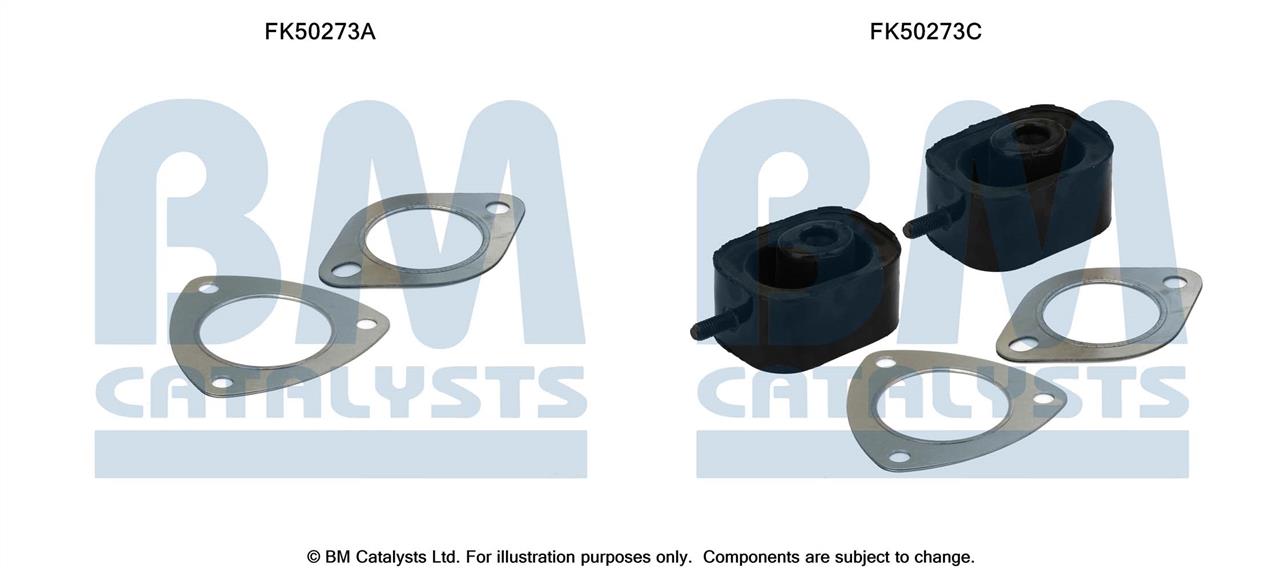 BM Catalysts FK50273 Комплект монтажний кріплень вихлопної системи FK50273: Купити в Україні - Добра ціна на EXIST.UA!