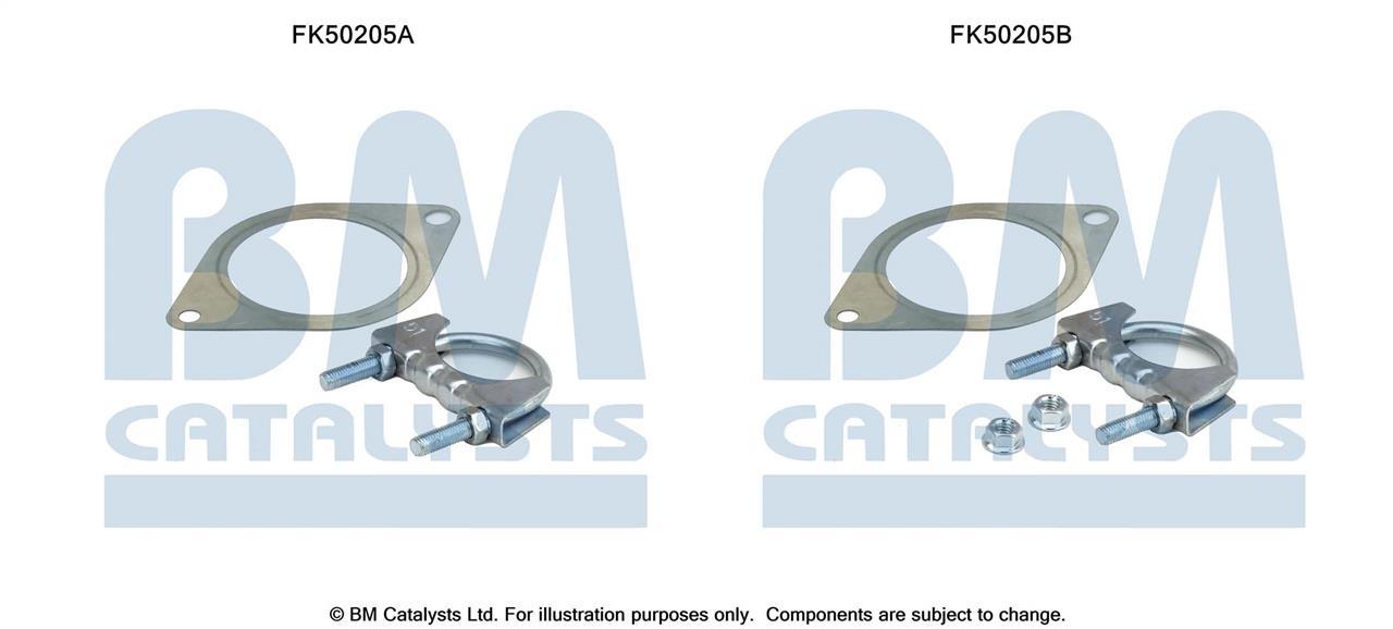 BM Catalysts FK50205 Комплект монтажний кріплень вихлопної системи FK50205: Приваблива ціна - Купити в Україні на EXIST.UA!