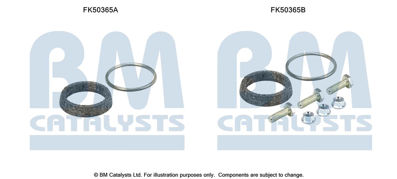 BM Catalysts FK50365 Комплект монтажний кріплень вихлопної системи FK50365: Купити в Україні - Добра ціна на EXIST.UA!