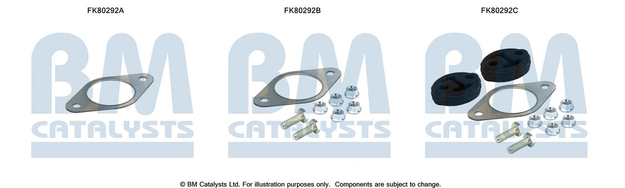 BM Catalysts FK80292 Комплект для монтажу, каталізатор FK80292: Приваблива ціна - Купити в Україні на EXIST.UA!