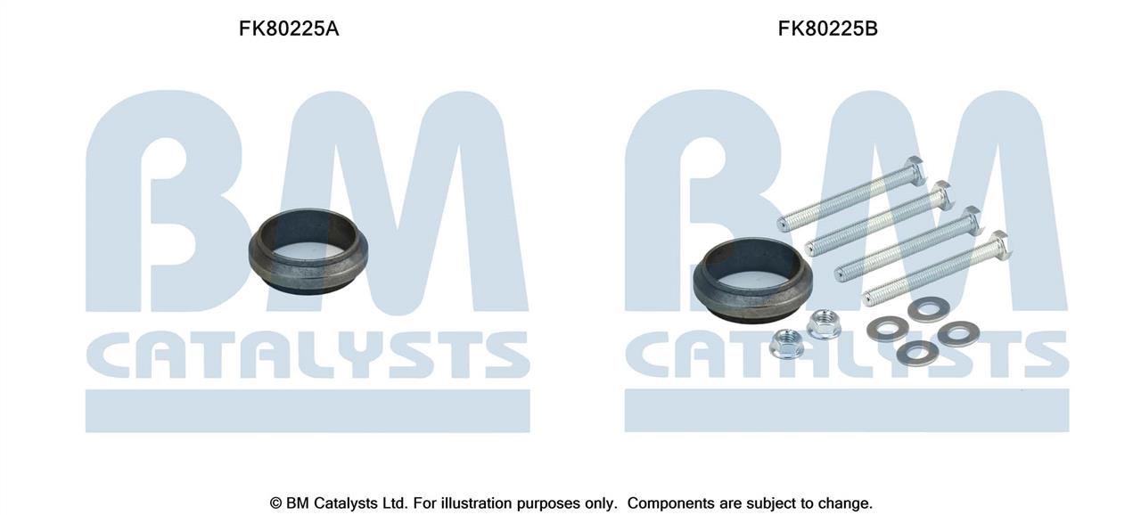 BM Catalysts FK80225 Комплект для монтажу, каталізатор FK80225: Купити в Україні - Добра ціна на EXIST.UA!