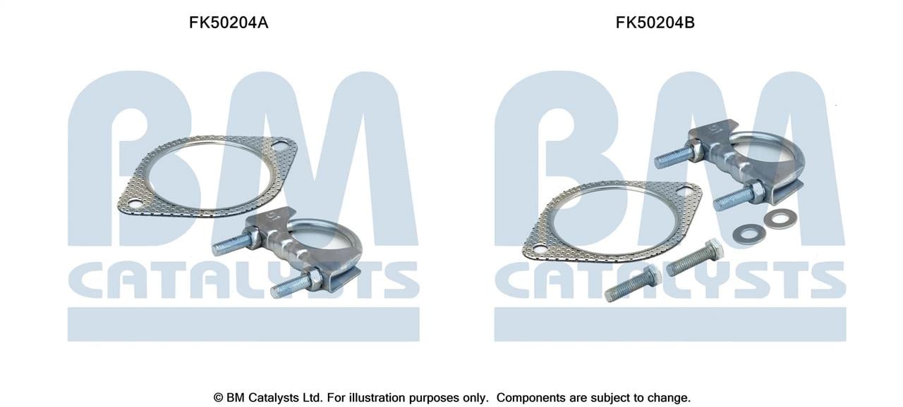 BM Catalysts FK50204 Комплект монтажний кріплень вихлопної системи FK50204: Приваблива ціна - Купити в Україні на EXIST.UA!