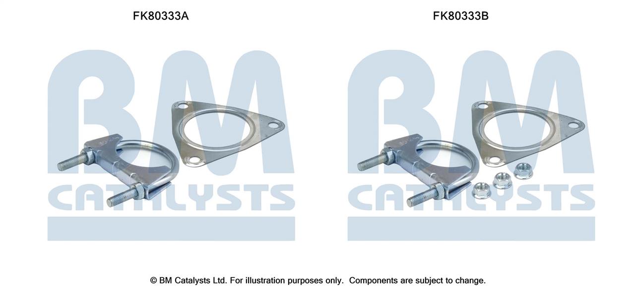 BM Catalysts FK80333 Комплект для монтажу, каталізатор FK80333: Купити в Україні - Добра ціна на EXIST.UA!