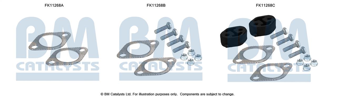 FK11268 BM Catalysts Фильтр сажевый DPF