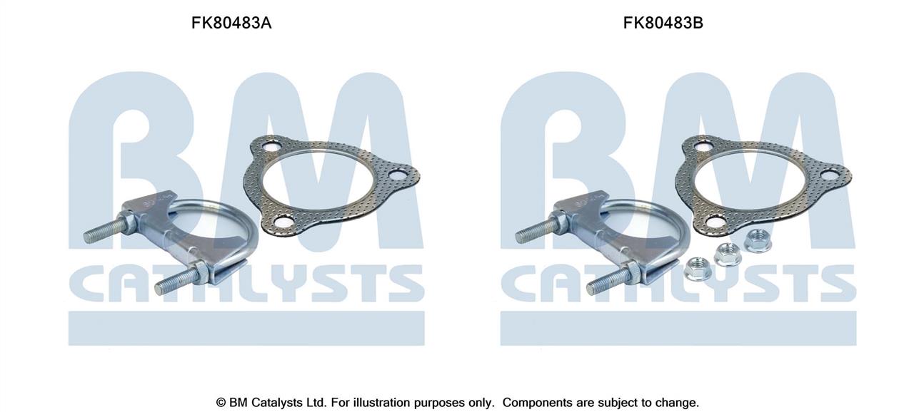 BM Catalysts FK80483 Комплект для монтажу, каталізатор FK80483: Купити в Україні - Добра ціна на EXIST.UA!