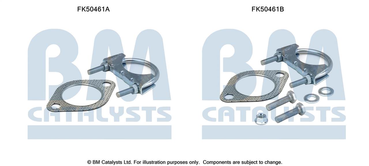 BM Catalysts FK50461 Комплект монтажний кріплень вихлопної системи FK50461: Купити в Україні - Добра ціна на EXIST.UA!