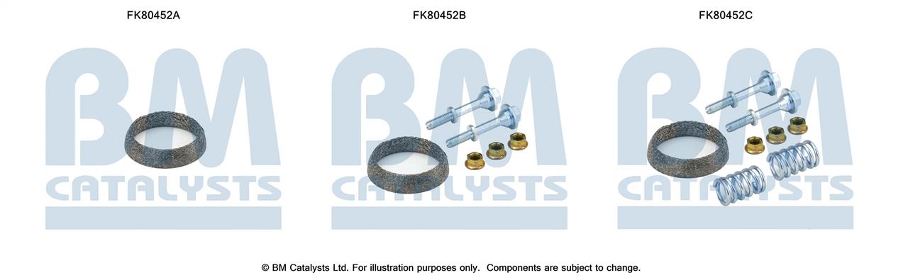 BM Catalysts FK80452 Комплект для монтажу, каталізатор FK80452: Купити в Україні - Добра ціна на EXIST.UA!