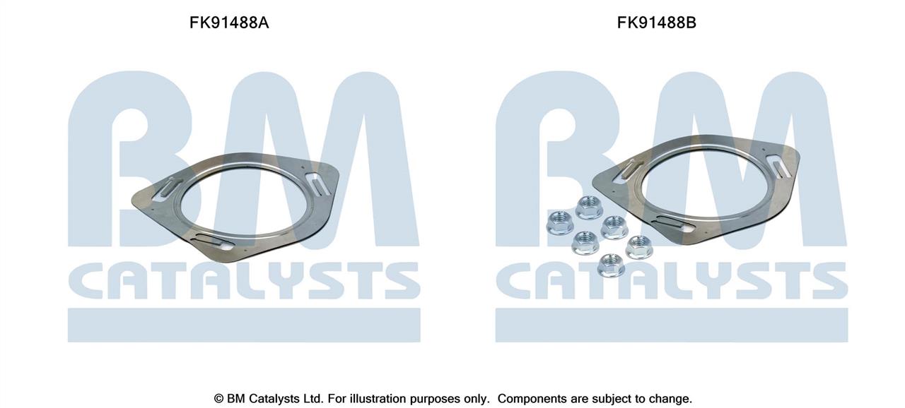 BM Catalysts FK91488 Комплект для монтажу, каталізатор FK91488: Купити в Україні - Добра ціна на EXIST.UA!