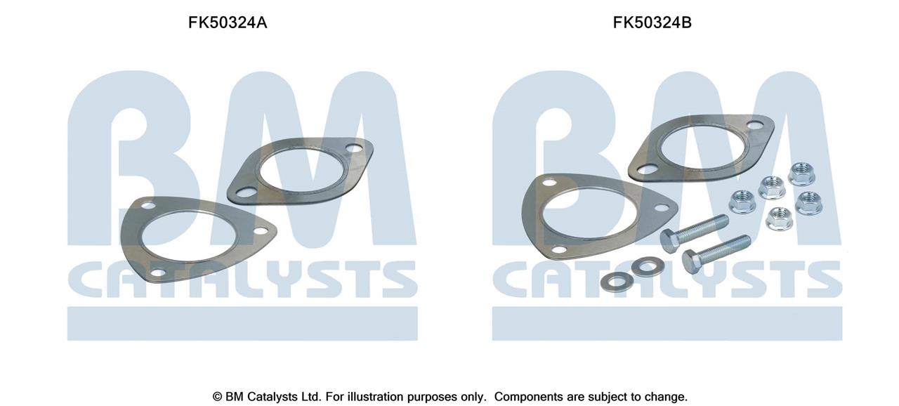 BM Catalysts FK50324 Комплект монтажний кріплень вихлопної системи FK50324: Купити в Україні - Добра ціна на EXIST.UA!