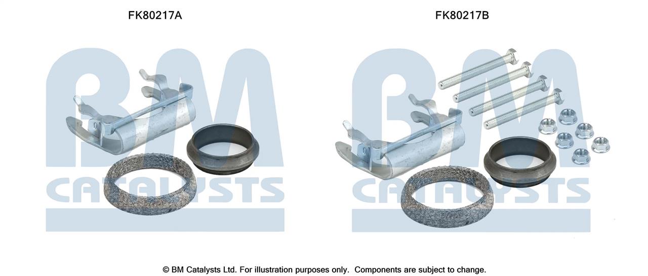 BM Catalysts FK80217 Комплект для монтажу, каталізатор FK80217: Купити в Україні - Добра ціна на EXIST.UA!