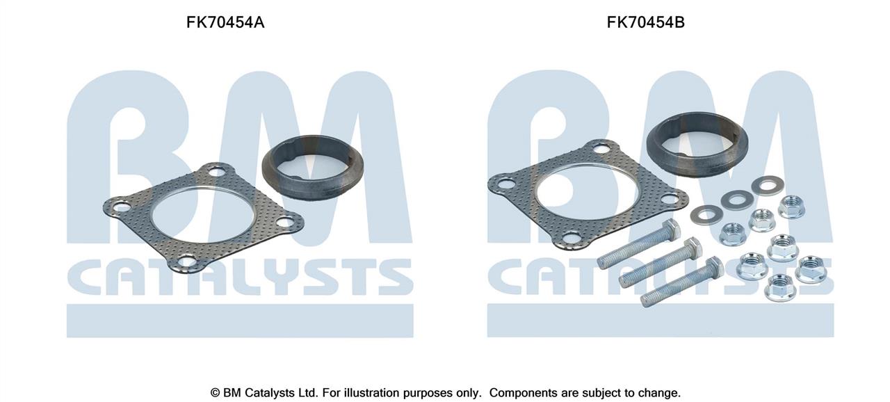 BM Catalysts FK70454 Комплект монтажний кріплень вихлопної системи FK70454: Купити в Україні - Добра ціна на EXIST.UA!